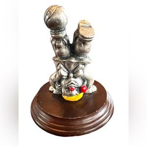 Pewter Clown Collectible